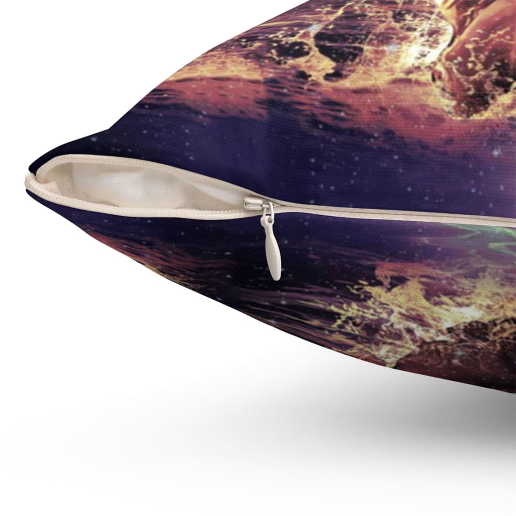 The Lion Of Judah, Jesus Reaching Out His Hand Christian Pillow