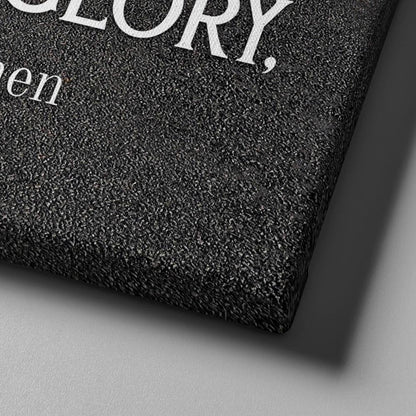 The Long Road & The Lords Prayer Canvas Wall Art