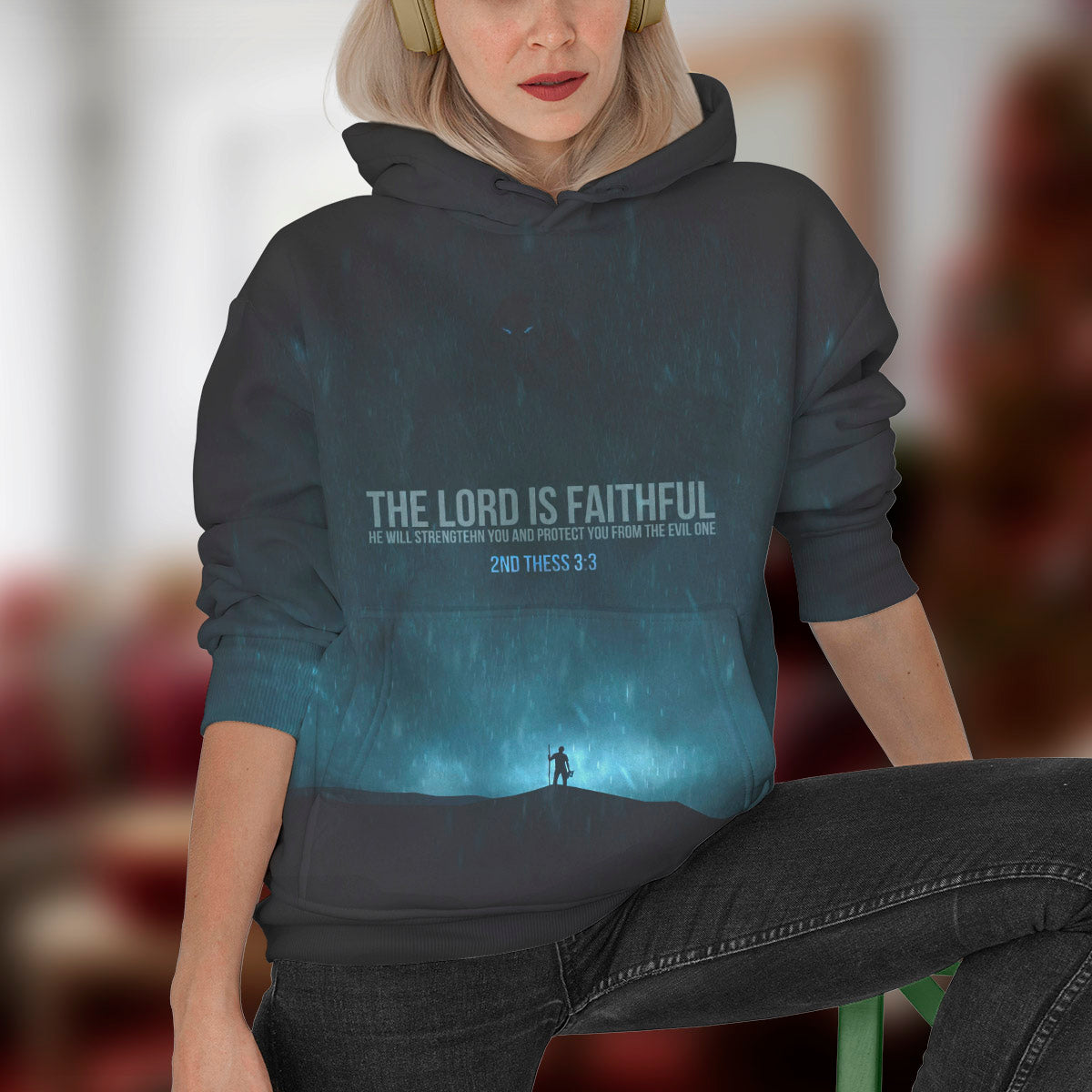 The Lord Is Faithful 2nd Thessalonians 33 Jesus Christ 3d Hoodie - Christian 3d Sweatshirt