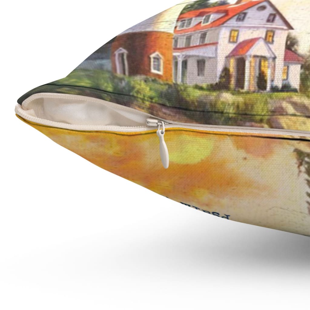 The Lord Is My Rock Psalm 182 Kjv Bible Verse Pillow