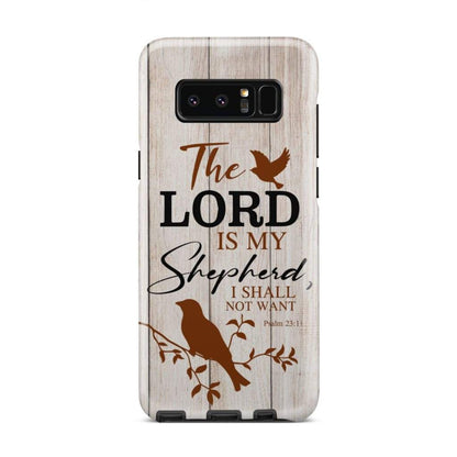 The Lord Is My Shepherd Psalm 231 Bible Verse Phone Case - Inspirational Bible Scripture iPhone Cases