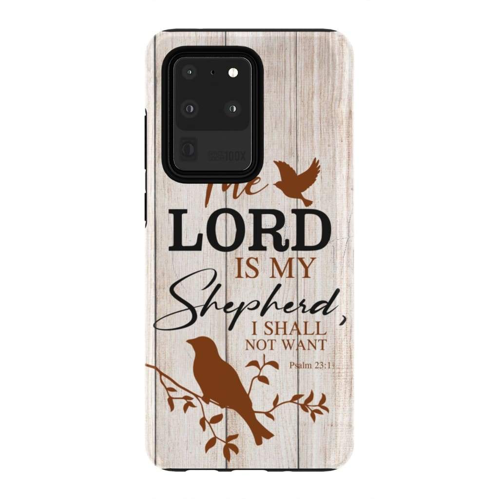 The Lord Is My Shepherd Psalm 231 Bible Verse Phone Case - Inspirational Bible Scripture iPhone Cases
