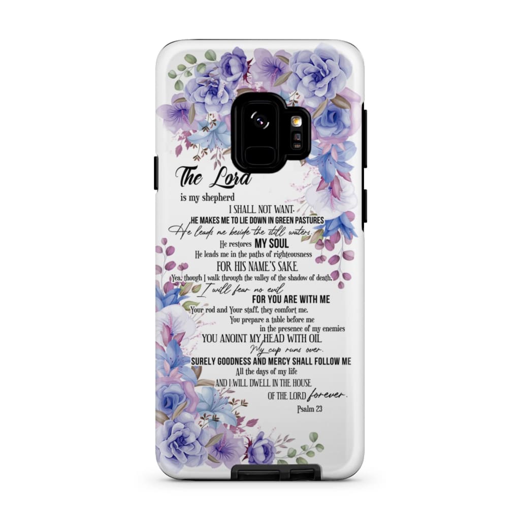 The Lord Is My Shepherd Psalm 23 Phone Case Christian Phone Cases - Scripture Phone Cases - Iphone Cases Christian