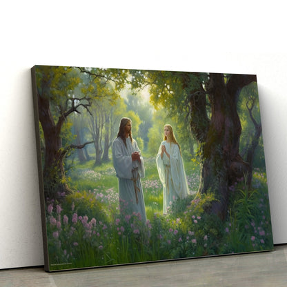The Lord Ivan And Jesus - Canvas Pictures - Jesus Christ Canvas - Christian Wall Art