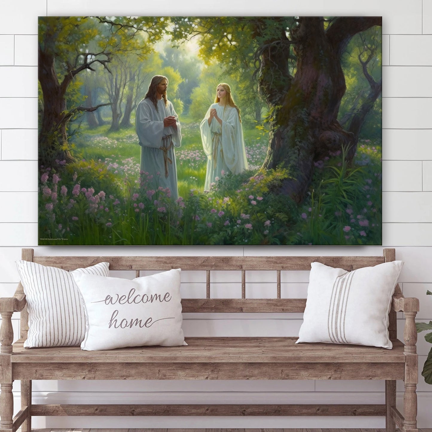The Lord Ivan And Jesus - Canvas Pictures - Jesus Christ Canvas - Christian Wall Art