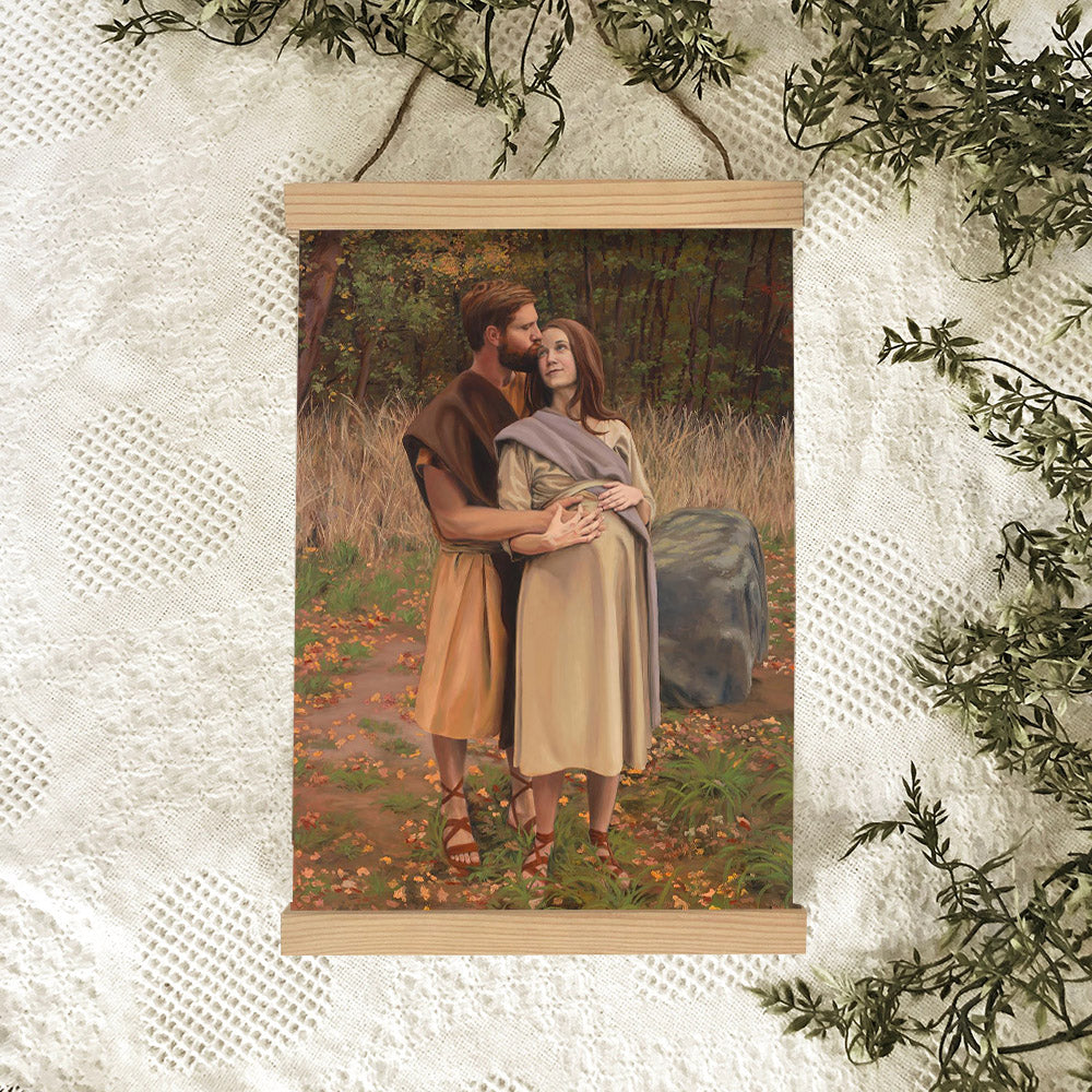 The Mother Of All Living Hanging Canvas Wall Art - Gift For Mom - Religious Canvas