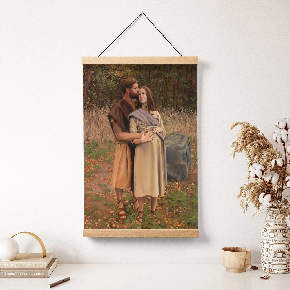 The Mother Of All Living Hanging Canvas Wall Art - Gift For Mom - Religious Canvas