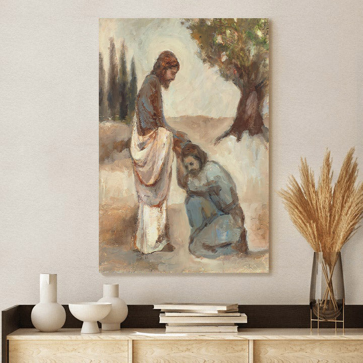 The One Who Returned Canvas Wall Art - Christan Wall Decor