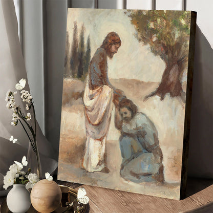 The One Who Returned Canvas Wall Art - Christan Wall Decor