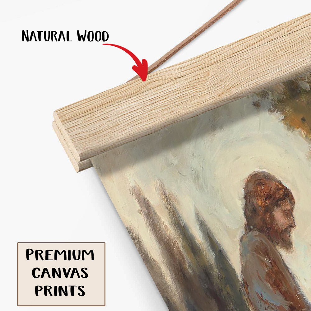 The One Who Returned Hanging Canvas Wall Art - Christan Wall Decor - Religious Canvas