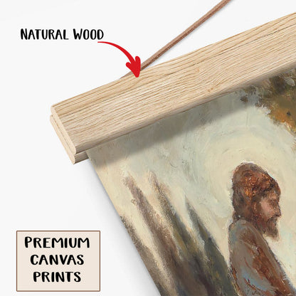 The One Who Returned Hanging Canvas Wall Art - Christan Wall Decor - Religious Canvas