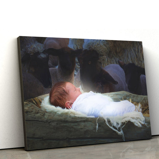 The Only Begotten Canvas Picture - Jesus Canvas Wall Art - Christian Wall Art