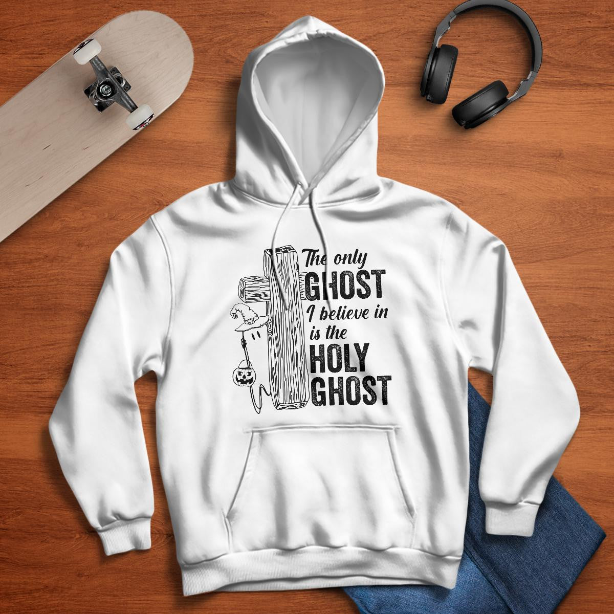 The Only Ghost I Believe In Is The Holy Ghost, Halloween T-Shirt