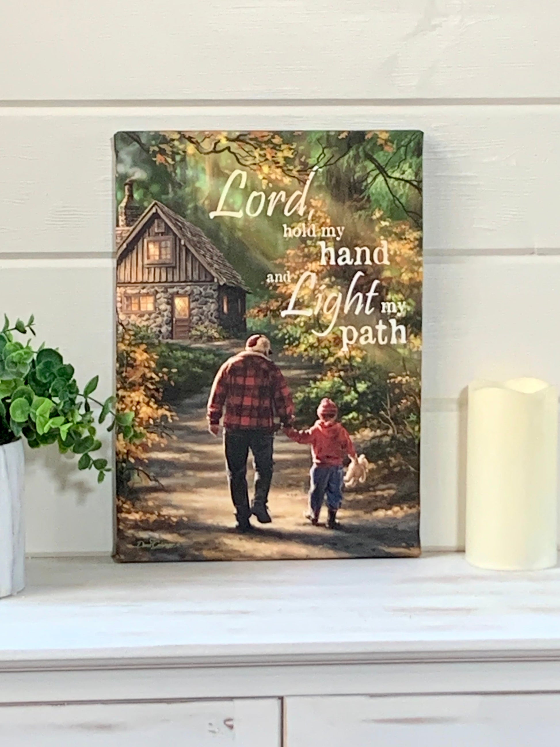 The Path Canvas Wall Art - Christian Wall Decor - Religious Gift