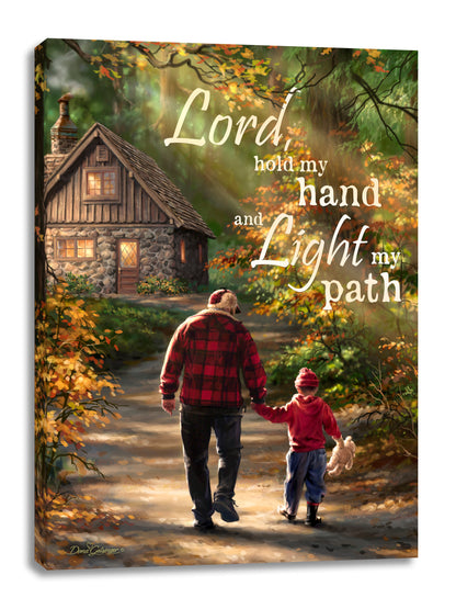The Path Canvas Wall Art - Christian Wall Decor - Religious Gift
