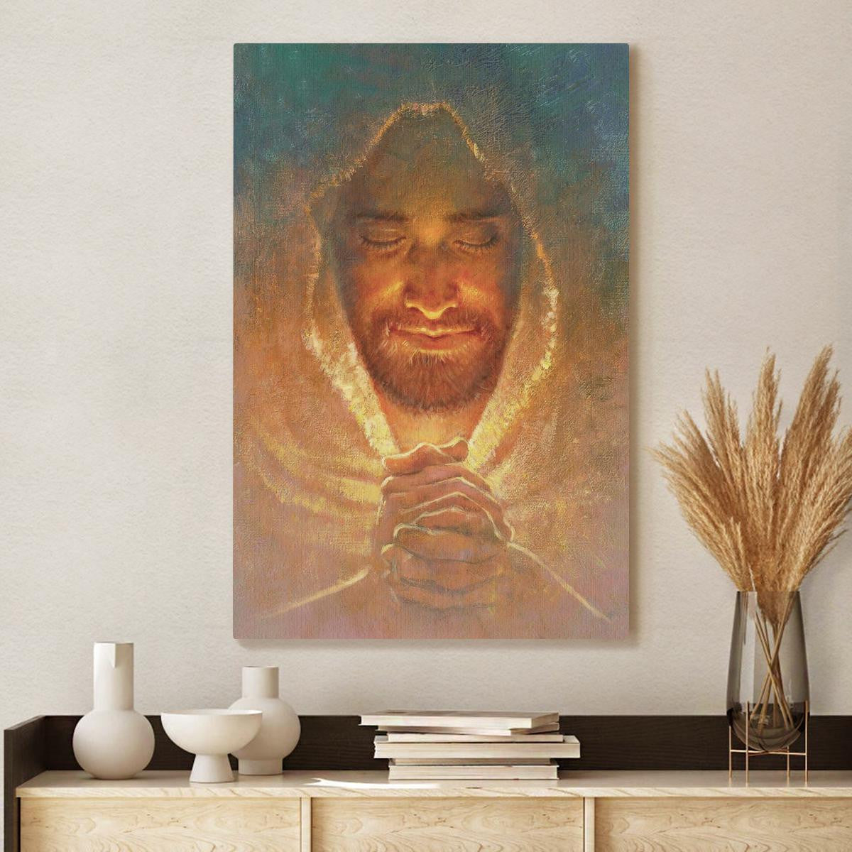 The Peace Of God Canvas - Jesus Canvas - Christian Wall Art Poster