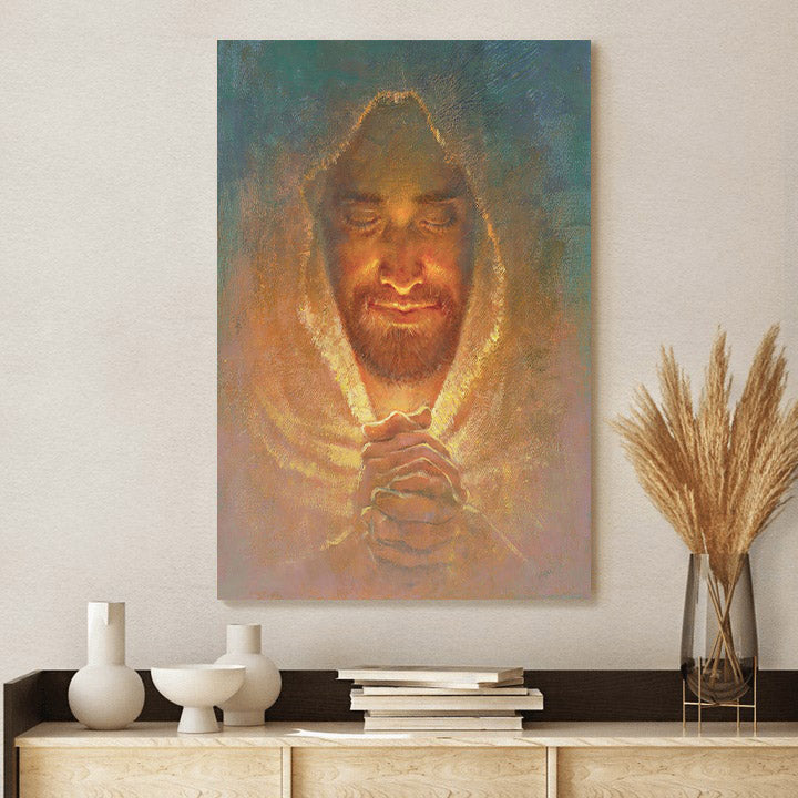 The Peace Of God Canvas Wall Art - Jesus Picture - Jesus Portrait Canvas