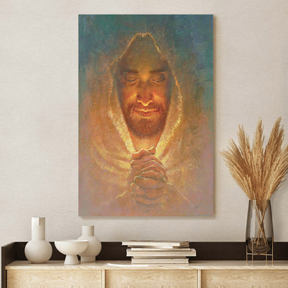 The Peace Of God Canvas Wall Art - Jesus Picture - Jesus Portrait Canvas