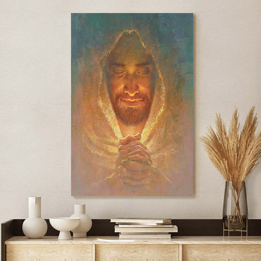 The Peace Of God Canvas Wall Art - Jesus Picture - Jesus Portrait Canvas