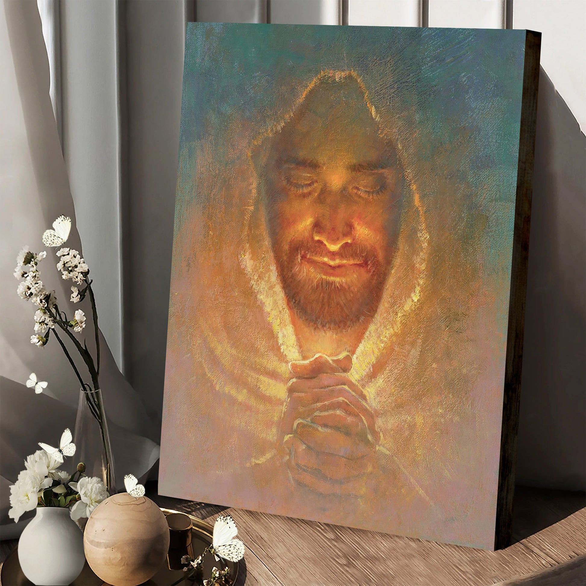The Peace Of God Canvas Wall Art - Jesus Picture - Jesus Portrait Canvas