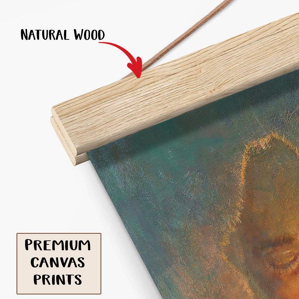 The Peace Of God Hanging Canvas Wall Art - Jesus Picture - Jesus Portrait Canvas - Religious Canvas