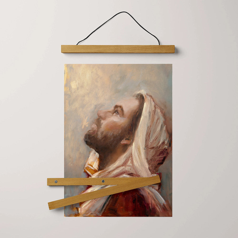 The Plea Hanging Canvas Wall Art - Jesus Picture - Jesus Portrait Canvas - Religious Canvas