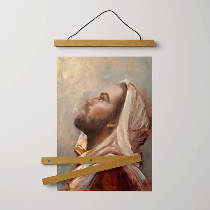 The Plea Hanging Canvas Wall Art - Jesus Picture - Jesus Portrait Canvas - Religious Canvas