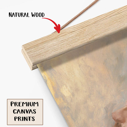 The Plea Hanging Canvas Wall Art - Jesus Picture - Jesus Portrait Canvas - Religious Canvas