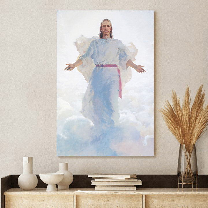 The Resurrected Jesus Christ Canvas Pictures - Religious Wall Art Canv ...