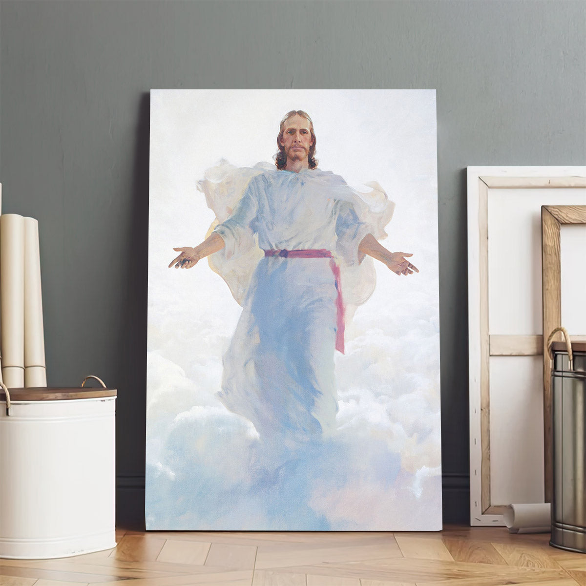 The Resurrected Jesus Christ Canvas Pictures - Religious Wall Art Canvas - Christian Paintings For Home