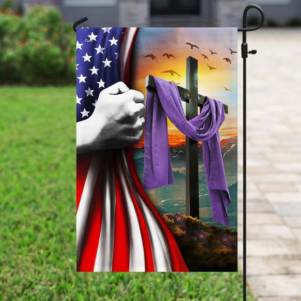 The Resurrection Of Jesus Christ Easter House Flag - Christian Garden Flags - Outdoor Religious Flags