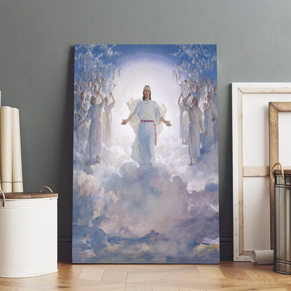 The Second Coming Canvas Pictures - Religious Wall Art Canvas - Christian Paintings For Home