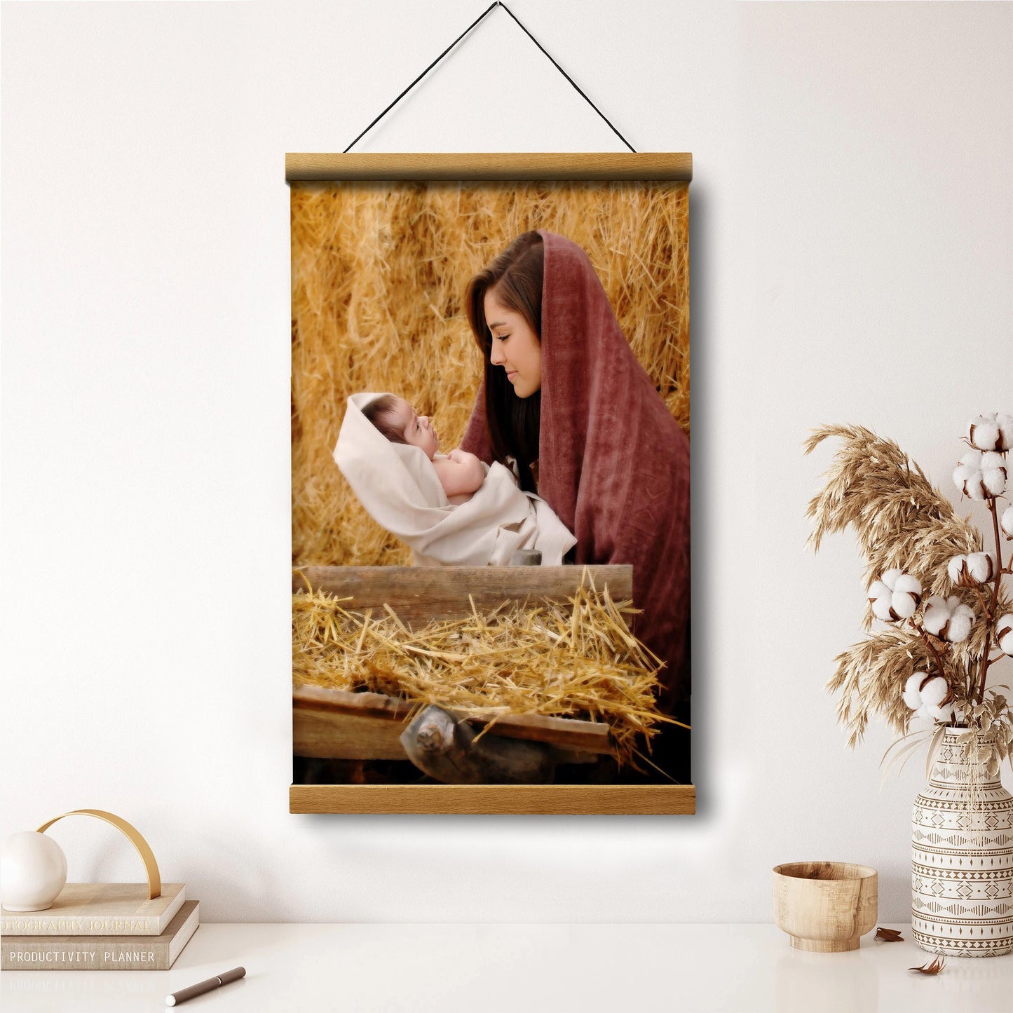 The Son Of God Hanging Canvas Wall Art - Christan Wall Decor - Religious Canvas