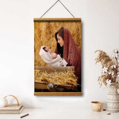 The Son Of God Hanging Canvas Wall Art - Christan Wall Decor - Religious Canvas