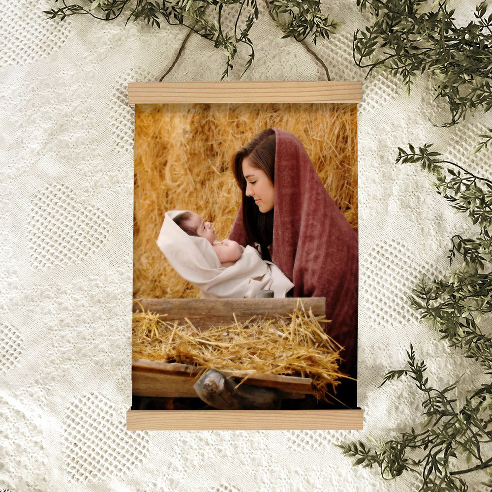 The Son Of God Hanging Canvas Wall Art - Christan Wall Decor - Religious Canvas