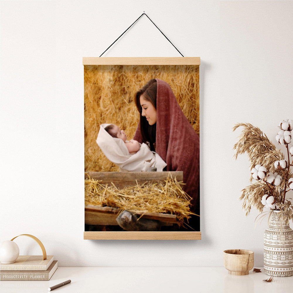 The Son Of God Hanging Canvas Wall Art - Christan Wall Decor - Religious Canvas