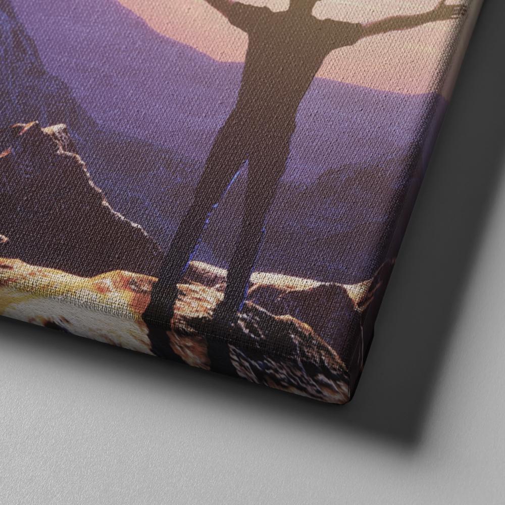 The Summit Joshua 19 Be Strong And Courageous Wall Art - Christian Canvas Wall Art