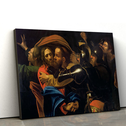The Taking Of Christ Canvas Pictures - Jesus Canvas Pictures - Christian Wall Art