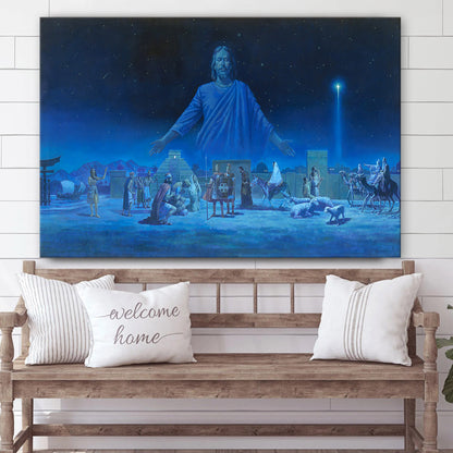 The Time Is At Hand  Canvas Picture - Jesus Christ Canvas Art - Christian Wall Art
