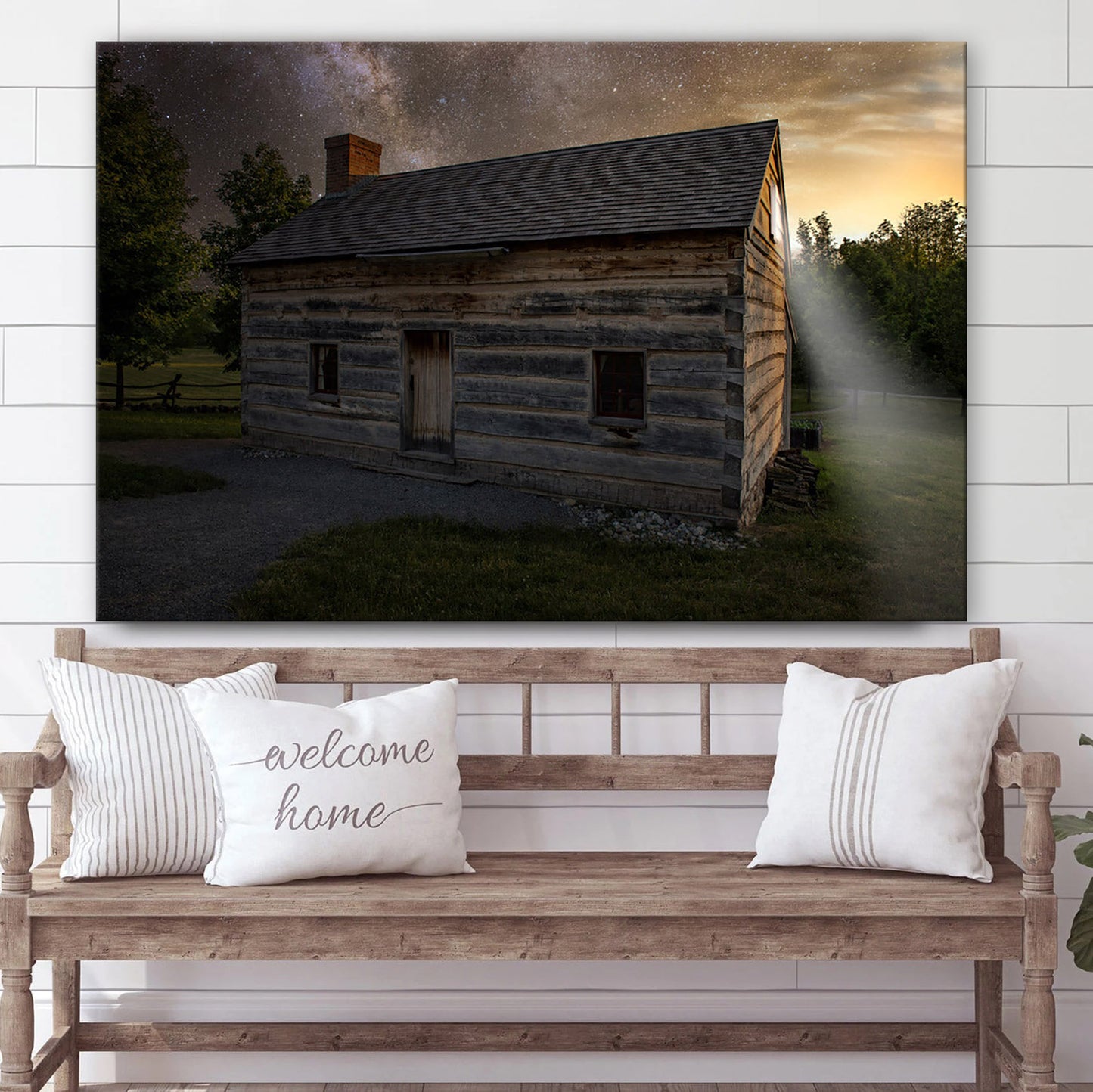 The Whole Of That Night Canvas Wall Art - Jesus Christ Picture - Canvas Christian Wall Art