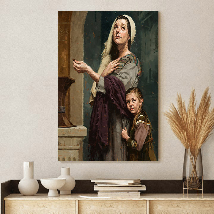 The Widow's Mite Canvas Wall Art - Christan Wall Decor