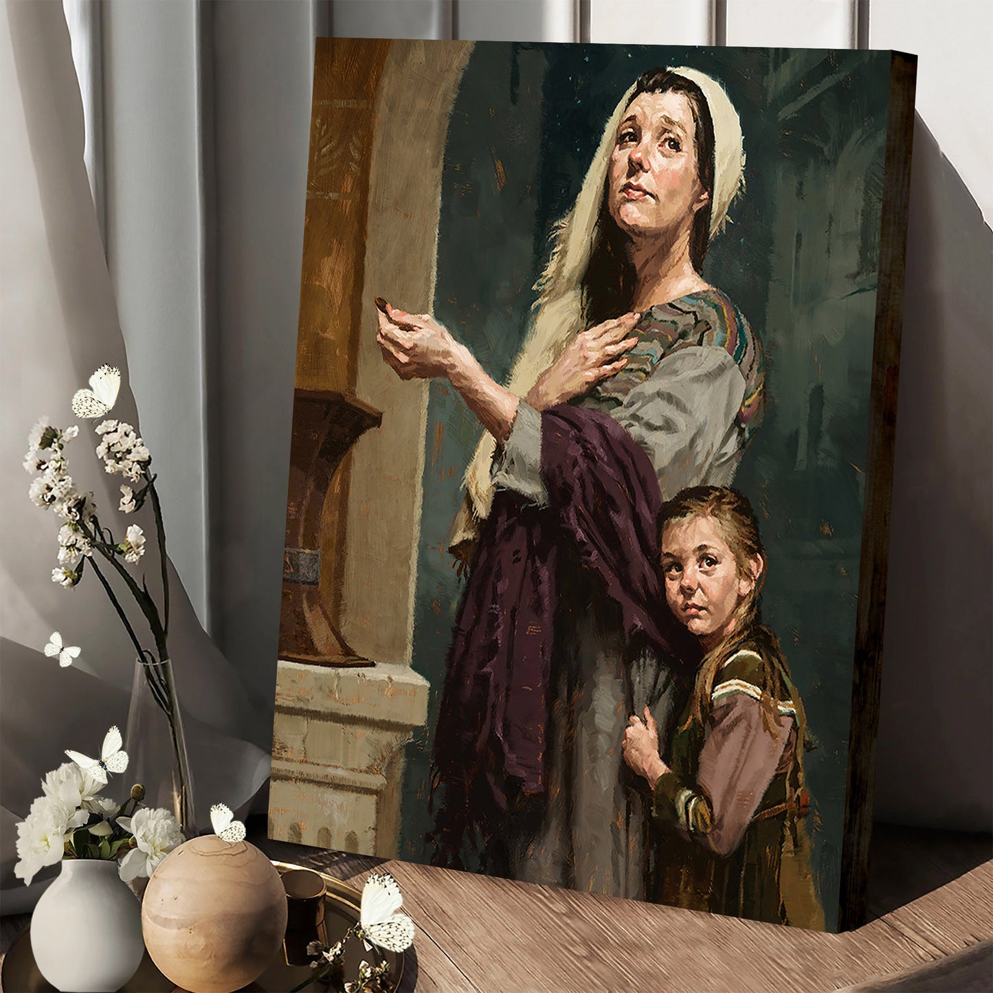 The Widow's Mite Canvas Wall Art - Christan Wall Decor
