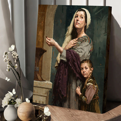 The Widow's Mite Canvas Wall Art - Christan Wall Decor