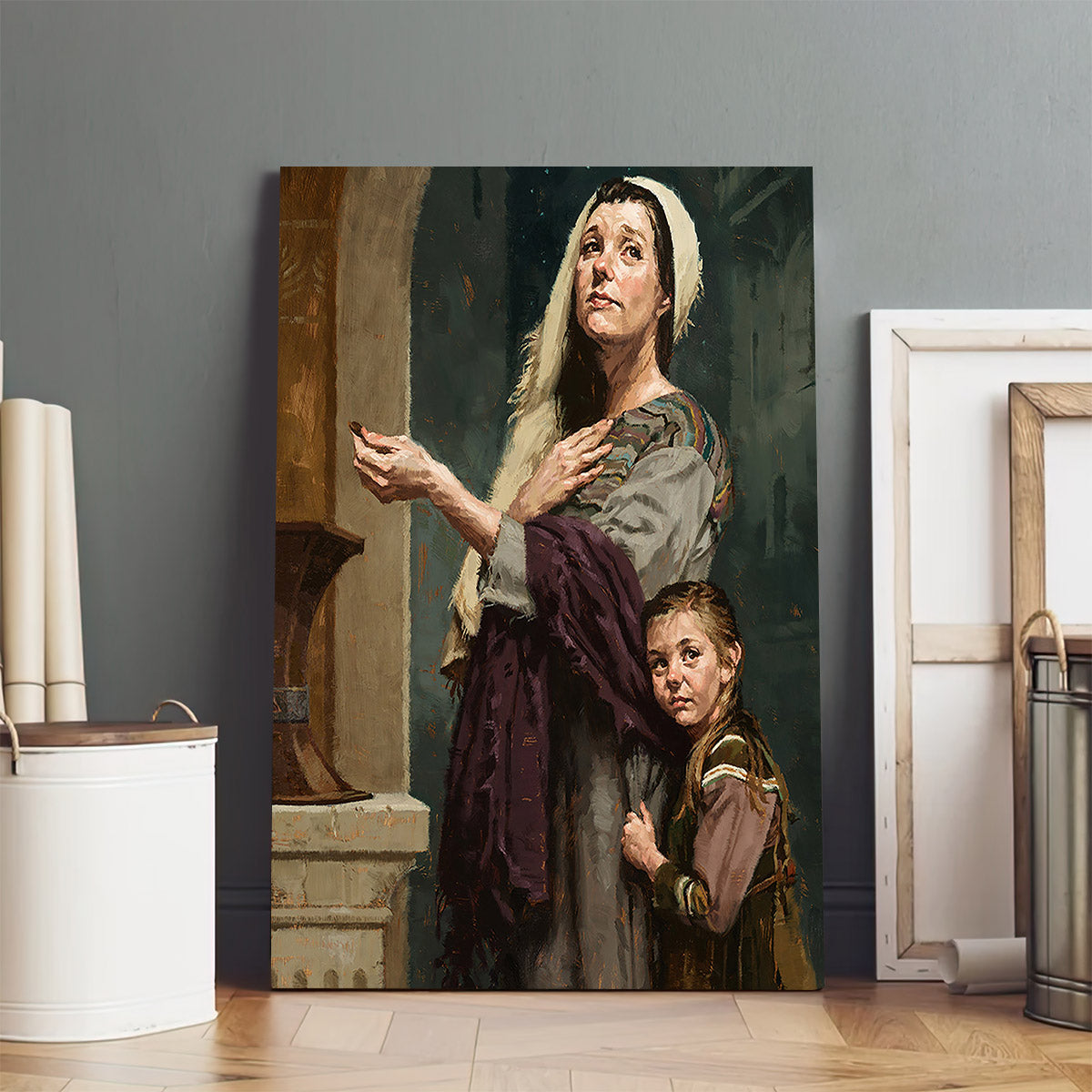 The Widow's Mite Canvas Wall Art - Christan Wall Decor