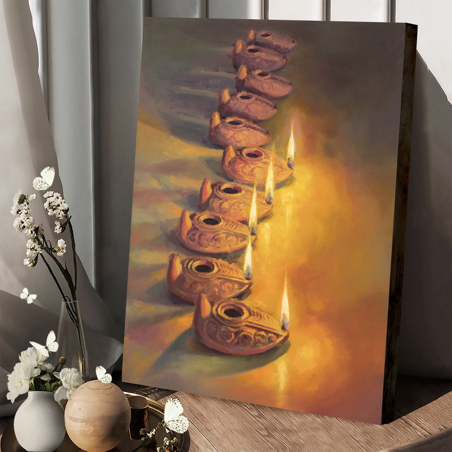 The Wise And The Foolish Canvas Wall Art