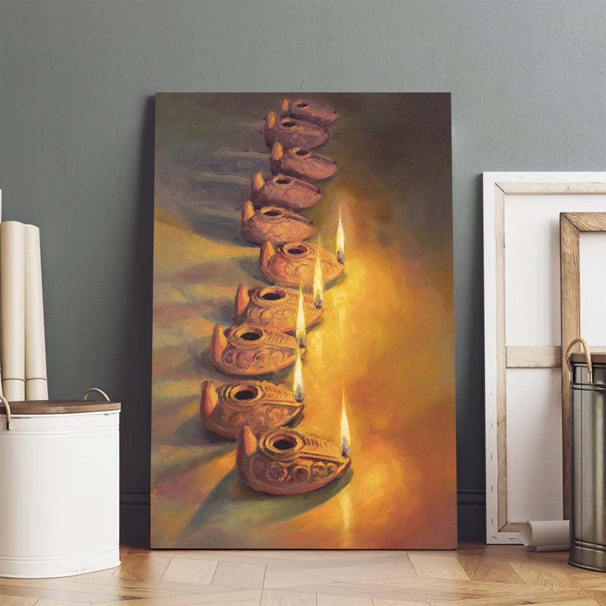 The Wise And The Foolish Canvas Wall Art