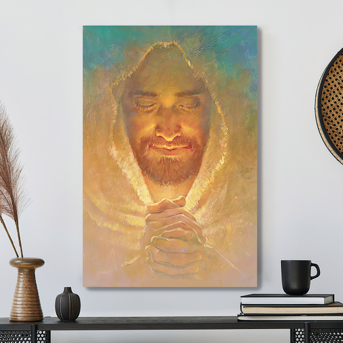 The Peace Of Jesus - Jesus Canvas Poster - Jesus Wall Art - Gift For Christian - Ciaocustom