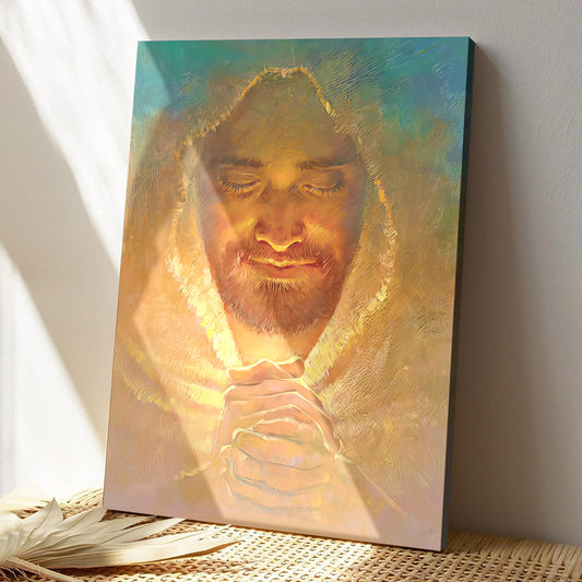 The Peace Of Jesus - Jesus Canvas Poster - Jesus Wall Art -  Gift For Christian - Ciaocustom