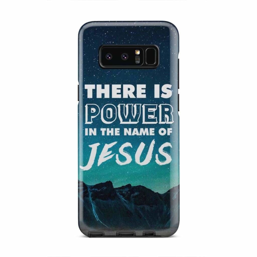 There Is Power In The Name Of Jesus Phone Case - Christian Phone Cases - Religious Phone Case