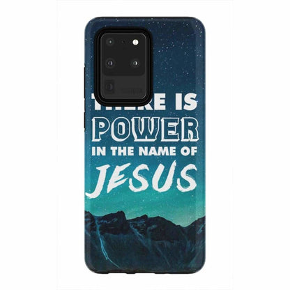 There Is Power In The Name Of Jesus Phone Case - Christian Phone Cases - Religious Phone Case
